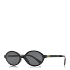 Acetate Oval Regard Sunglasses SMU04Z Black