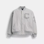 Coach Outlet Canvas Varsity Jacket