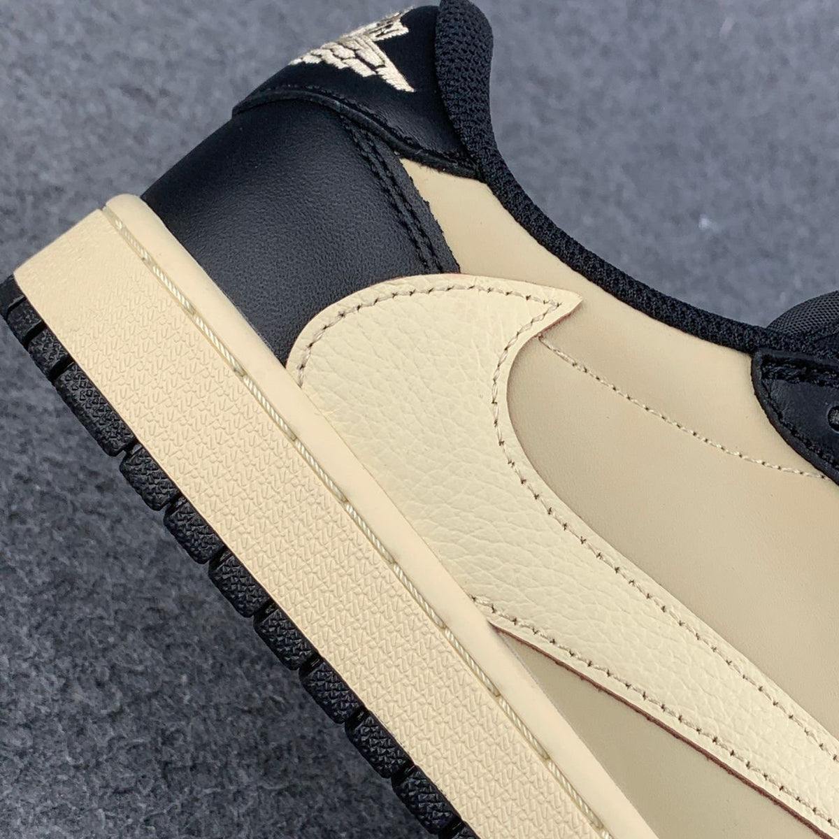 Custom Travis Scott x Air Jordan 1 Retro Low OG SP 'Pale Vanilla'