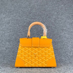 Goyard Saïgon Structure Mini Bag 'Yellow'.