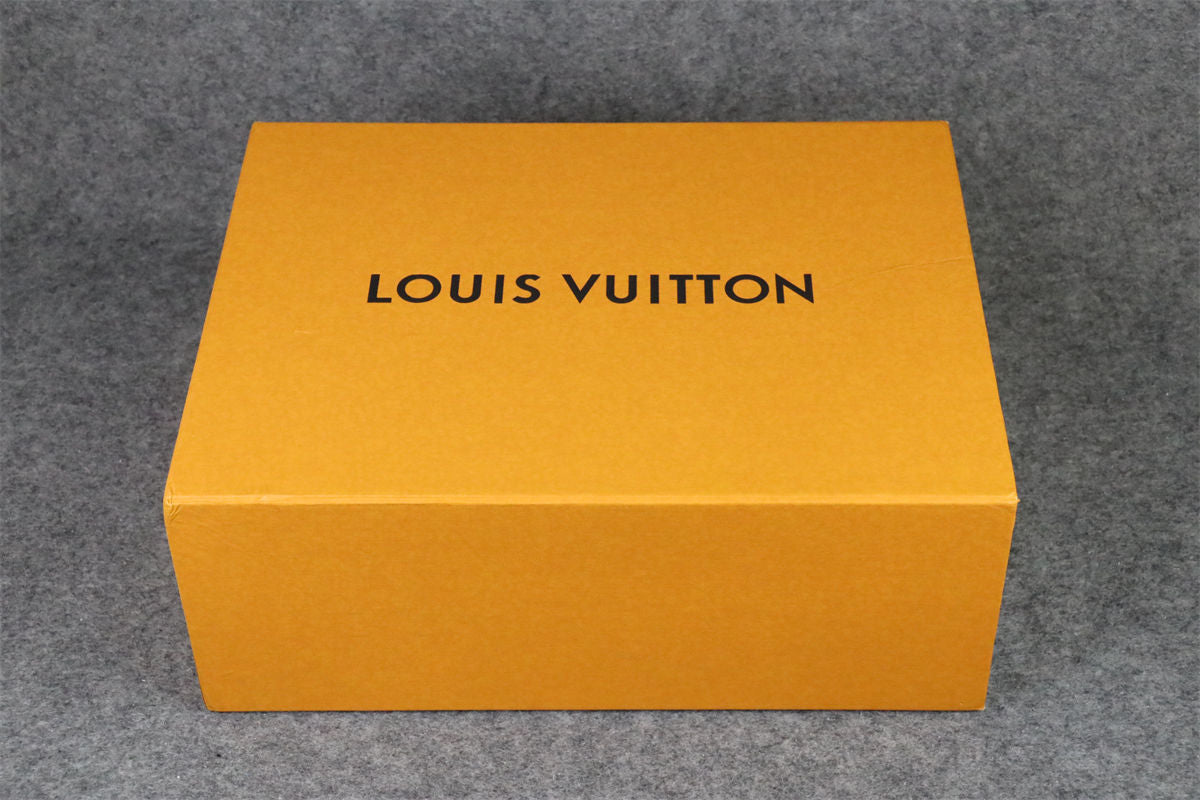LV Trainer 'Black Monogram Denim’
