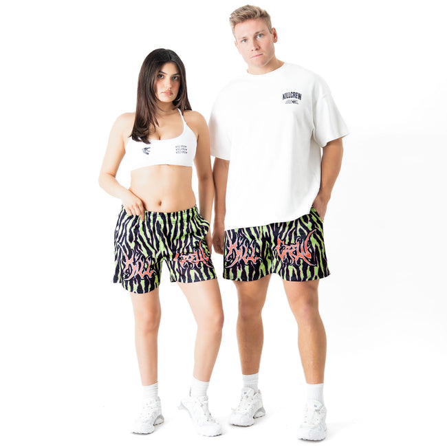 VENTED MESH SHORTS ALIEN - GREEN Main Image