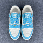 LV Trainer Low 'White Sky Blue'