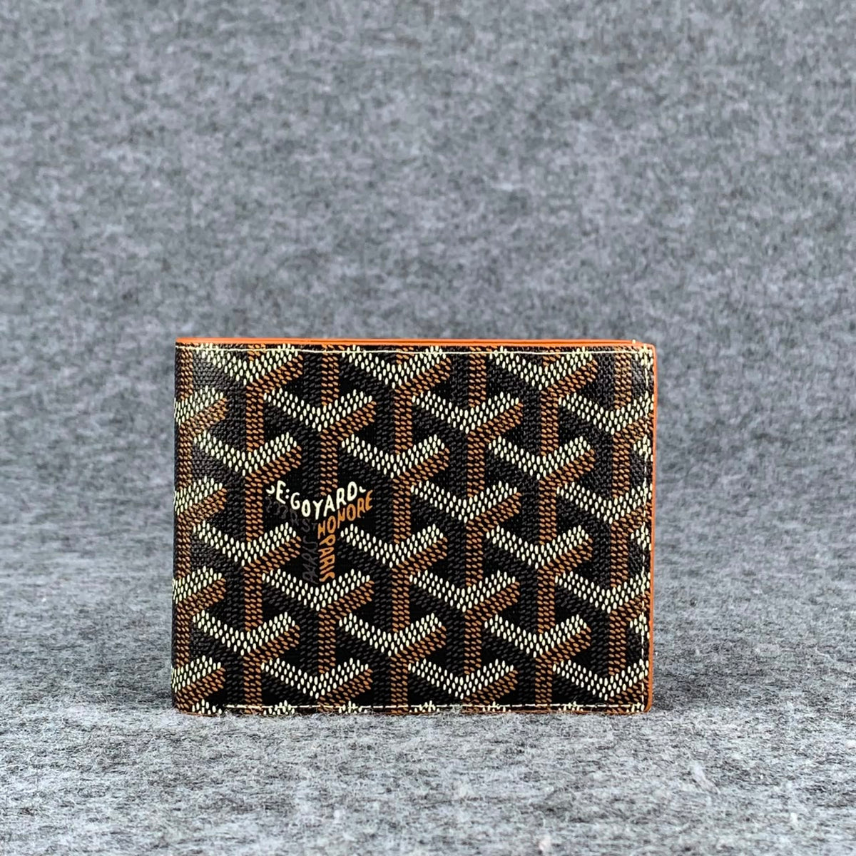 Goyard SLOT WALLET  'BLACK TAN'