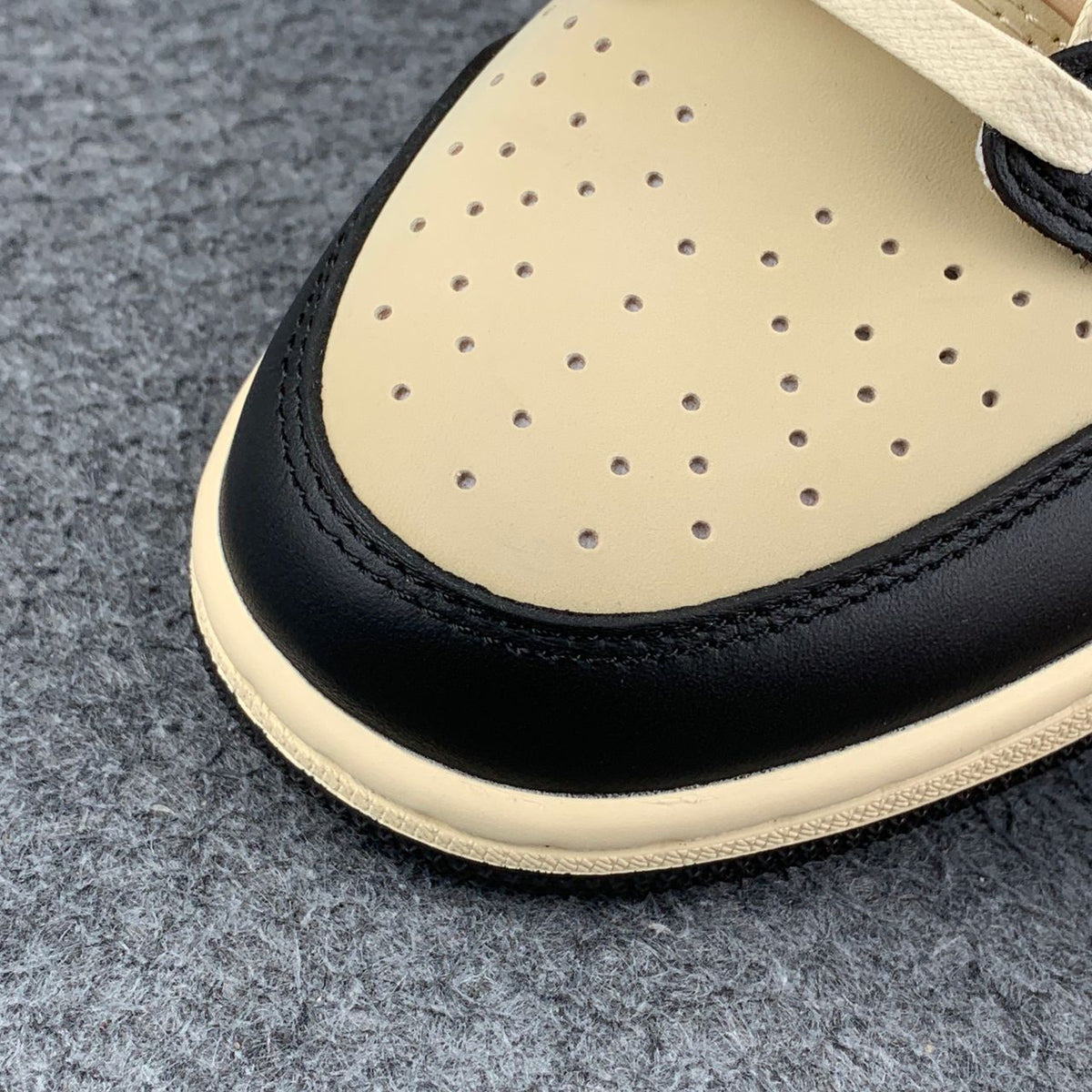 Custom Travis Scott x Air Jordan 1 Retro Low OG SP 'Pale Vanilla'