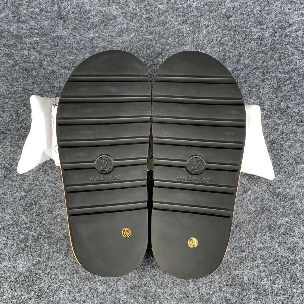 LV x TM Pool Pillow Flat Comfort Mule