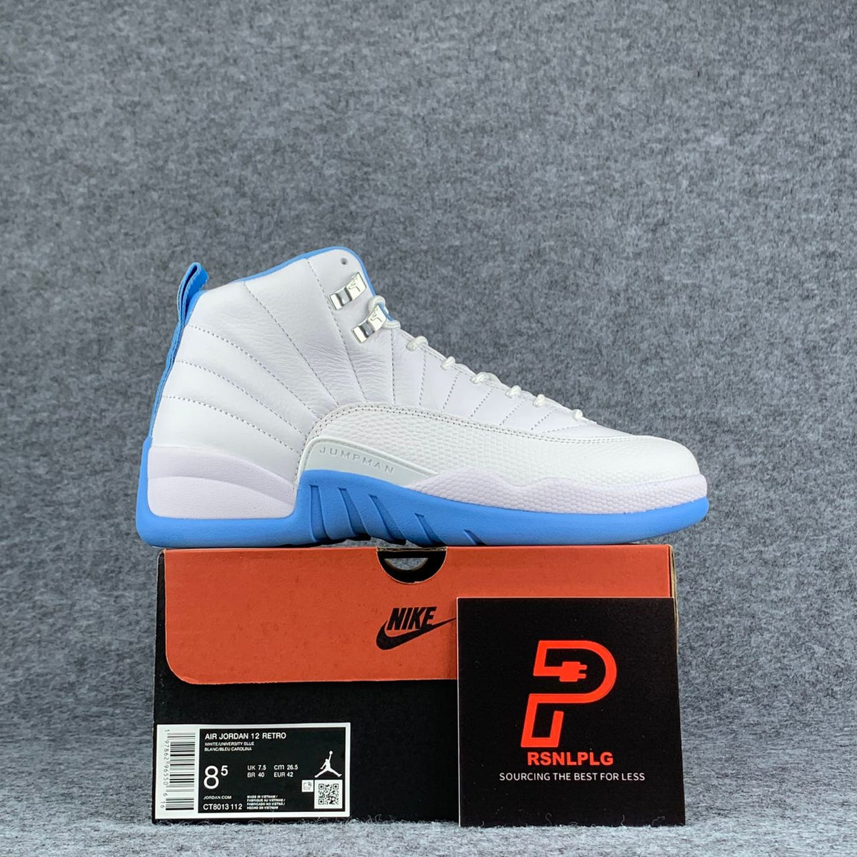 Wmns Air Jordan 12 Retro 'UNC'