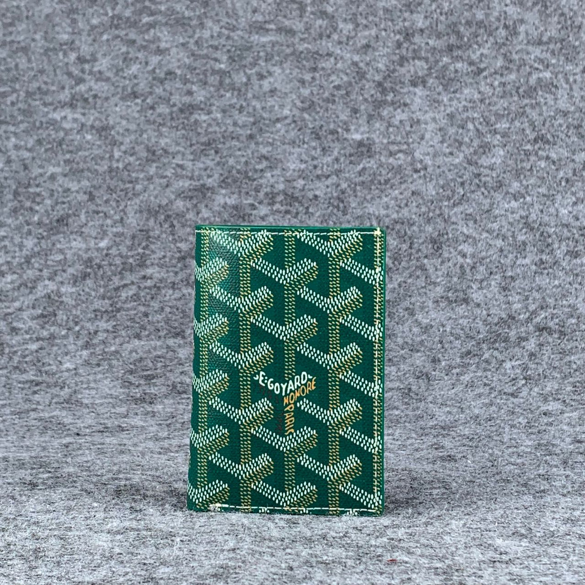 Goyard Canvas Saint Marc Card Wallet 'Green'