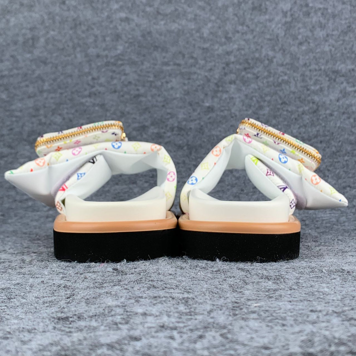 LV x TM Pool Pillow Flat Comfort Mule
