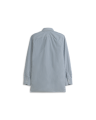 Poplin Shirt - Blue Stripe
