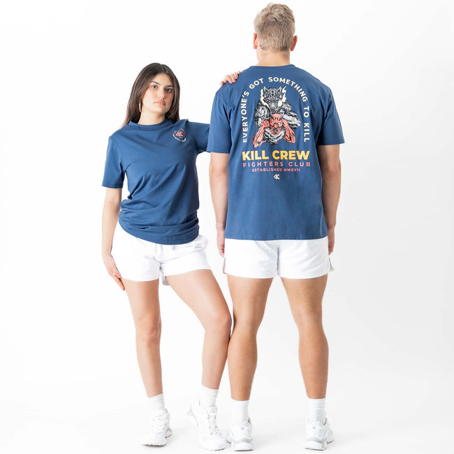 INNER DEMONS T-SHIRT - BLUE Main Image