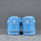 LV Trainer 'Embossed Monogram - Blue'