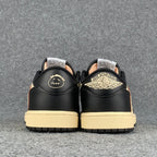 Custom Travis Scott x Air Jordan 1 Retro Low OG SP 'Pale Vanilla'