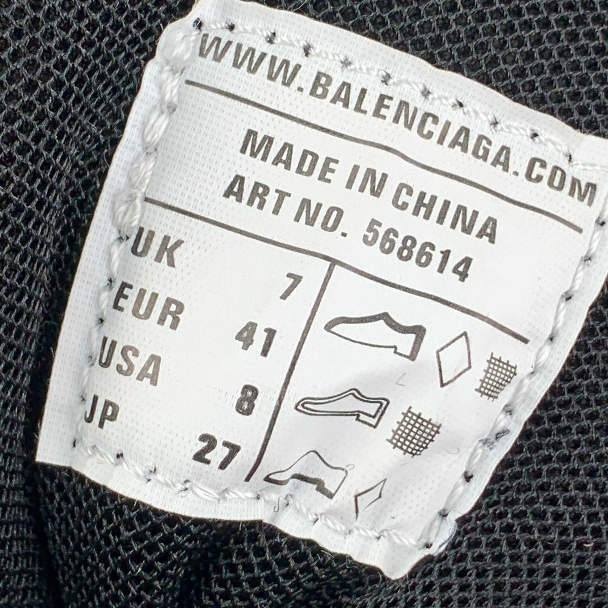 Balenciaga Track.2 Trainer 'Black White'