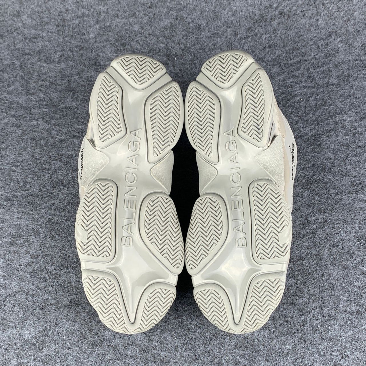 Balenciaga Triple S 'Allover Logo - Grey'