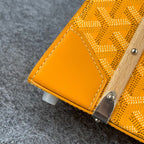 Goyard Saïgon Structure Mini Bag 'Yellow'.