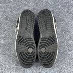 Custom Air Jordan 1 Low 'Noir Loom'