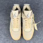 Off-White x Wmns Air Jordan 4 Retro SP 'Sail'