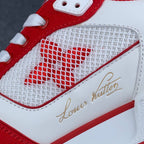 LV Trainer ' Red Monogram Denim '