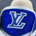LV Trainer 'White Blue Crystals'