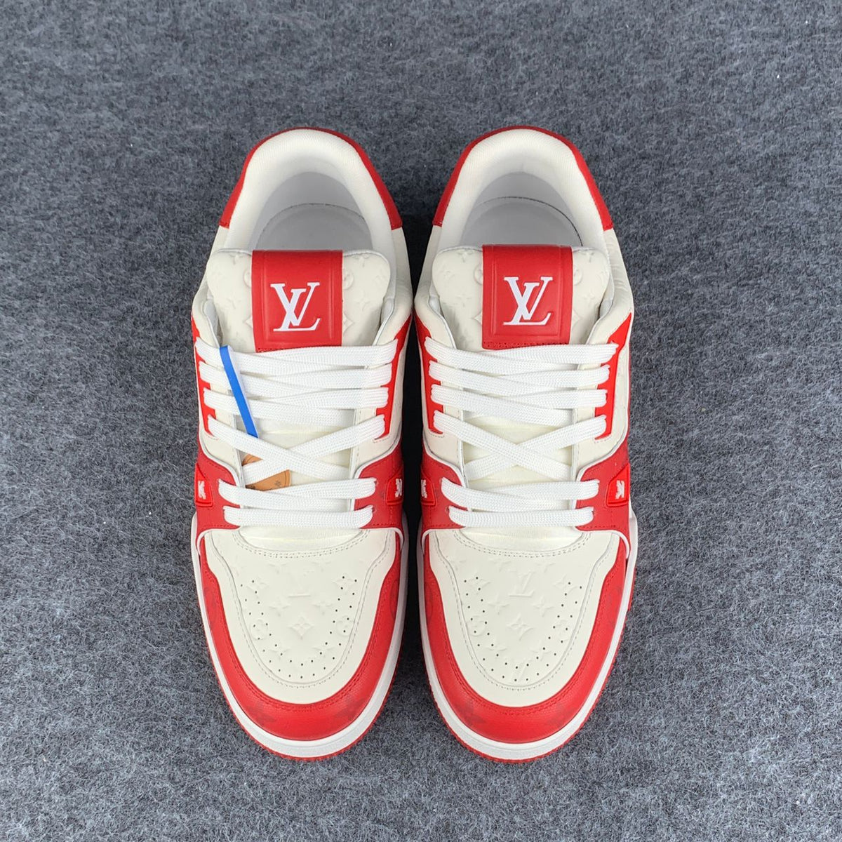 LV Trainer Low '#54 Signature 'Red White'