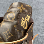 Custom Air Jordan 1 High 'Monogram Flux'