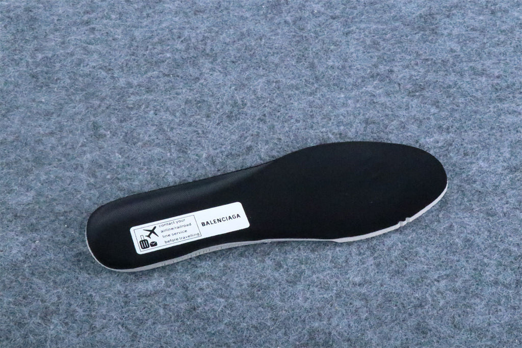 Custom Balenciaga Runner Sneaker LED 'Black White'