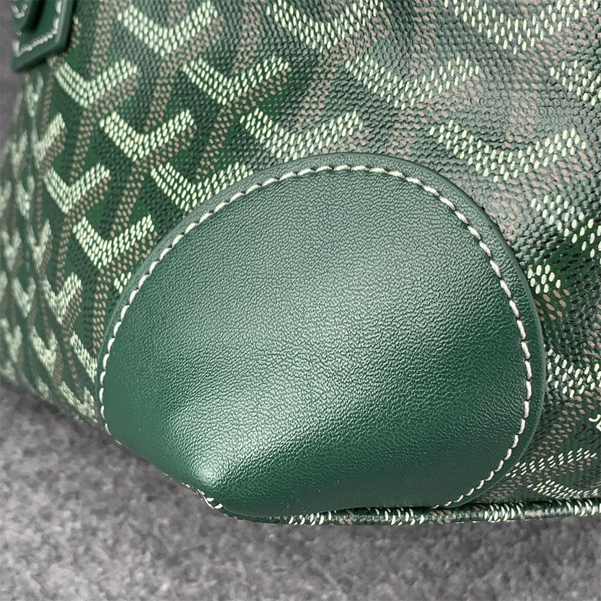 Goyard Boeing 50 Travel Bag 'Green Goyardine'