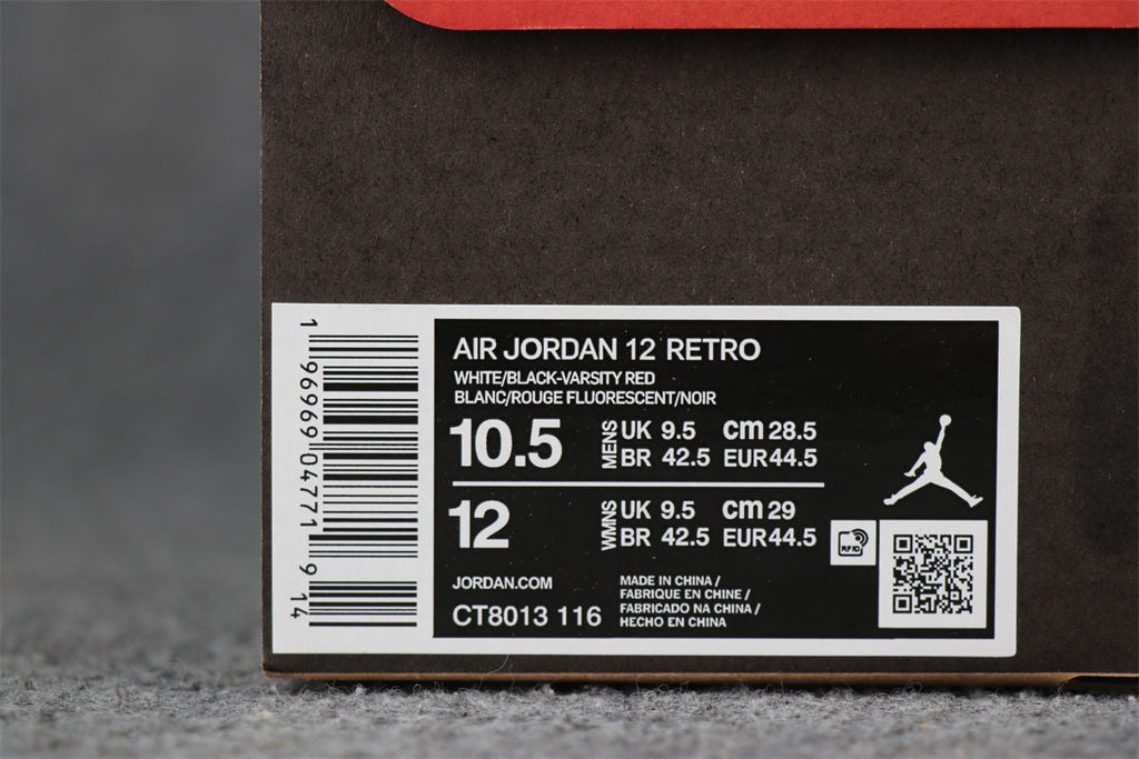 Air Jordan 12 Retro 'Cherry' 2023
