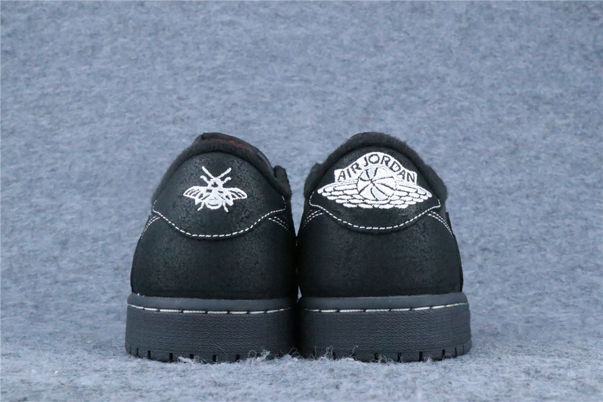 Travis Scott x Air Jordan 1 Low OG SP 'Black Phantom' (US Warehouse, No QC)