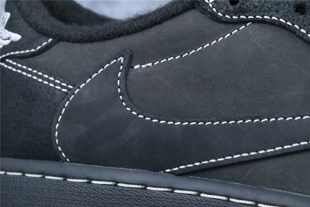 Travis Scott x Air Jordan 1 Low OG SP 'Black Phantom' (US Warehouse, No QC)