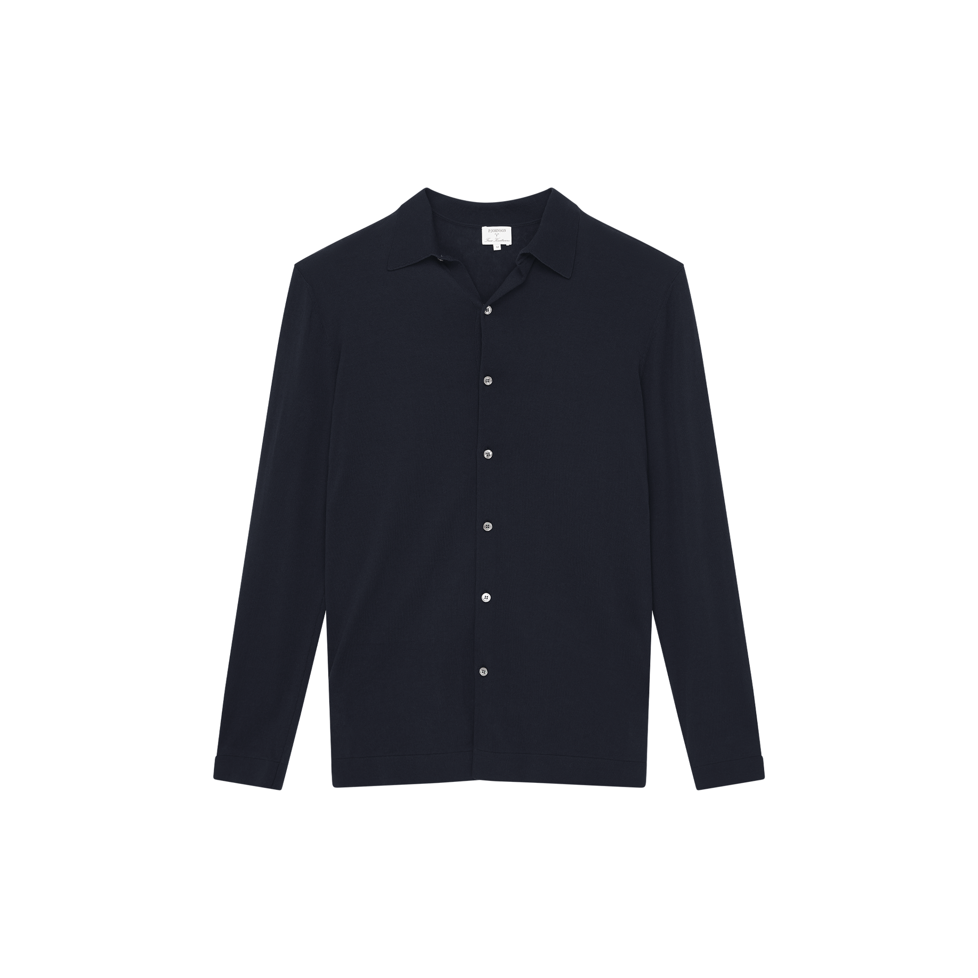 Ice Cotton Shirt  - Navy