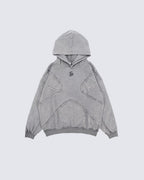 KIIKIO Unisex Deconstructed Design Hoodie