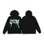Revenge Black Motion Blue Arch Logo Pullover Hoodie