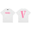 Vlone "FRIENDS-" Graphic T-Shirt - White/Pink