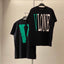 Vlone Classic Logo Graphic T-Shirt - Black/Green