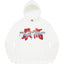 Supreme Japanese Kanji & Script Logo Hooded Sweatshirt - White