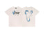 Vlone Spray Paint Logo Graphic T-Shirt - Off-White/Blue