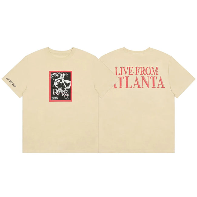 Revenge Tour Live From Atlanta Poster Graphic Short Sleeve T-Shirt Hover Image