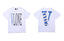 Vlone Serpent Graphic T-Shirt - White/Blue