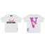 Vlone x Nav "Good Intentions" Graphic T-Shirt - White/Pink