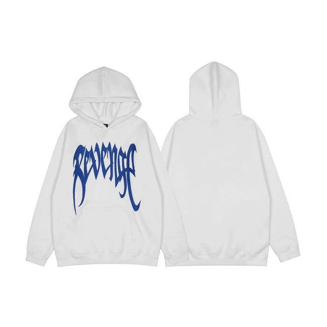 Revenge White Arch Logo Pullover Hoodie Hover Image