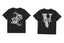 Vlone x Juice WRLD "Fighting Demons" Graphic T-Shirt - Black