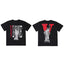 Vlone Statue of Liberty Graphic T-Shirt - Black/Red