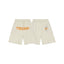 Vlone "FRIENDS-" Graphic Sweatshorts - Off-White/Orange