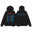 Revenge Black Anatomy Graphic Pullover Hoodie