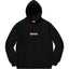 Supreme Box Logo Hooded Sweatshirt - Black / Bandana