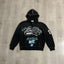 Vale Forever Valley Property Crest Contrast Stitch Vintage Wash Full-Zip Hoodie black