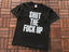Supreme "Shut The Fuck Up" Slogan T-Shirt - Black
