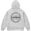 Supreme Established 1994 Immortal Beloved Hooded Sweatshirt - Heather Grey
